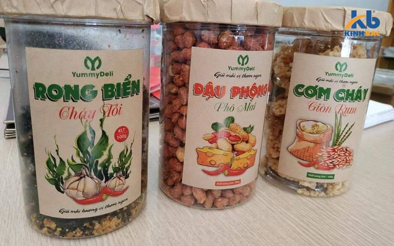 In tem decal giấy kraft
