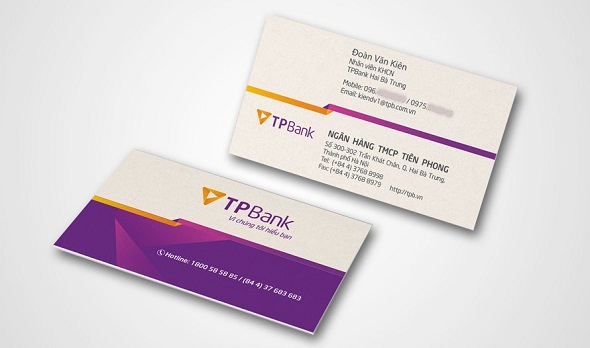 Mẫu thiết kế card visit