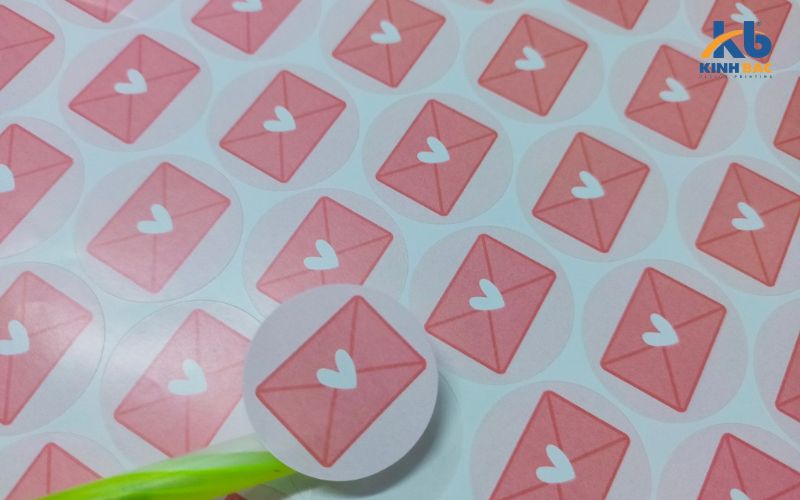 Sticker có vẻ ngoài bắt mắt và bền lâu