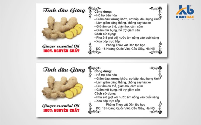 In tem decal số lượng ít