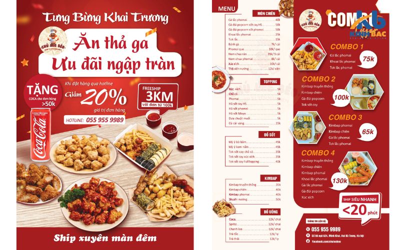Mẫu tò rơi tại In Bách Vượng