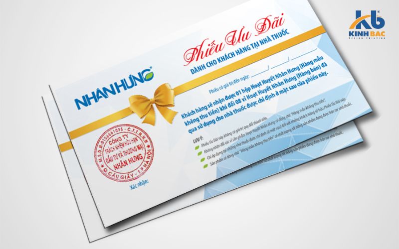 Tờ rơi khổ A6 có kích thước nhỏ, tiện lợi