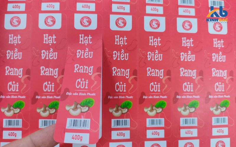 In decal giấy số lượng ít